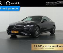 MERCEDES CLE COUPE MERCEDES-BENZ CLE COUPÉ 200 AMG LINE | NAPPALEDEREN BEKLEDI — MERCEDES-BENZ — MARKTPLAATS