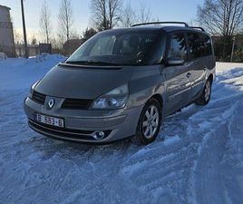 RENAULT GRAND ESPACE RENAULT GRAND ESPACE, CENA 4 250 €. RENAULT GRAND ESPACE INITIALE PARIS ЗЕРКАЛА, АВТОМОБИЛЬ. LŪKA, - SLUDINĀJUMI