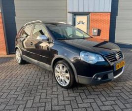 VOLKSWAGEN POLO 1.6 77KW CROSS 2006 ZWART — VOLKSWAGEN — MARKTPLAATS