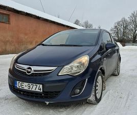 OPEL CORSA, CENA 3 400 €. OPEL CORSA VAN 1, 2 CDTI N1 KATEGORIJA. SĒDVIETAS DISKI ZVANĪT, - SLUDINĀJUMI