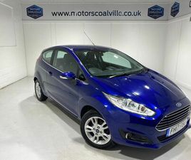 FORD FIESTA 1.25I 16V (82PS) 5 SPD ZETEC 3DR**SAT NAV**