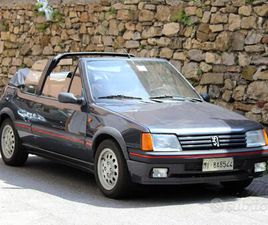 PEUGEOT 205 CABRIOLET CTI PEUGEOT 205 CTI 1.6 1986