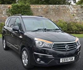2015 SSANGYONG TURISMO 2.0 E-XDI EX MPV 5DR DIESEL T-TRONIC 4WD SELECTABLE EURO 5 (155 PS) MPV DI...