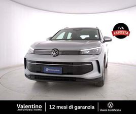 VOLKSWAGEN TIGUAN ALLSPACE 2.0 TDI SCR DSG 4MOTION LIFE DEL 2024 USATA A ROMA