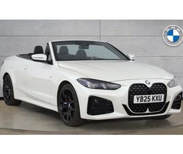 BMW SERIE 4 CABRIOLET 420 BMW 4 SERIES 420I M SPORT CONVERTIBLE 2.0 2DR