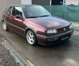 VW GOLF VERKAUFE GOLF 3 CABRIO