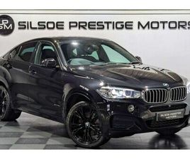 2018 (68) 3.0 X6 XDRIVE 40D M SPORT AUTO 4WD 5DR