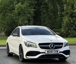 MERCEDES-BENZ CLA 2.0 CLA45 AMG COUPE 4DR PETROL SPDS DCT 4MATIC EURO 6 (START/STOP) (381 PS)