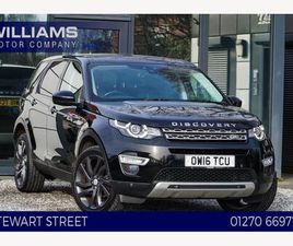 LAND ROVER DISCOVERY SPORT TD4 2.0 TD4 HSE LUXURY AUTO 4WD EURO 6 (START/STOP) 5DR