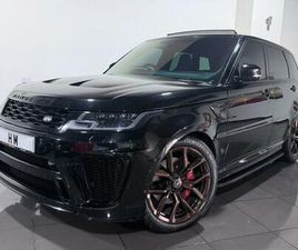 LAND ROVER RANGE ROVER SPORT P575 5.0 P575 V8 SVR AUTO 4WD EURO 6 (START/STOP) 5DR