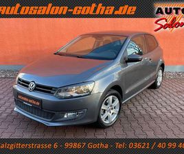 VOLKSWAGEN POLO VOLKSWAGEN POLO V TEAM 2.HAND KLIMA+PDC TEMPOMAT TÜV NEU
