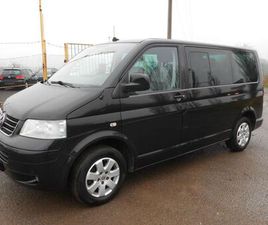 VOLKSWAGEN MULTIVAN 1,9 TDI 92 KW 7MÍST.SERVISKA