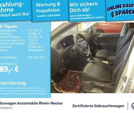 VOLKSWAGEN TIGUAN 1.5 TSI UNITED DSG APP-CONNECT KAMERA MAT
