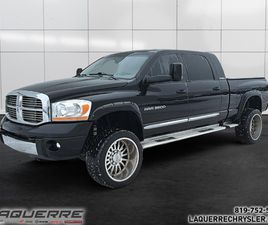 DODGE RAM 3500 2006 LARAMIE CUMMINS MEGA CAB SRW 4X4