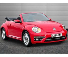 2017 VOLKSWAGEN BEETLE CONVERTIBLE 1.4 TSI 150 DESIGN 2DR