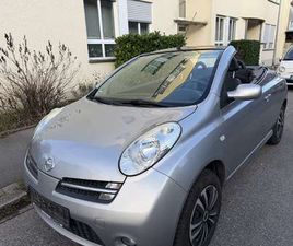 NISSAN MICRA C+C CABRIO PREMIUM 1.HAND SCHECKHEFT LEDER KLIMA