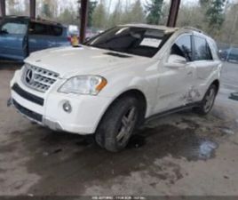MERCEDES-BENZ ML 550 RUN & DRIVE * НА ПРУЖИНИ * ЧЕРЕН САЛОН * CARFAX ≫ 2011 • 6 999 EUR • ID