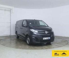 2023 VAUXHALL VIVARO 3100 2.0D 145PS PRIME H1 D/CAB PANEL VAN DIESEL MANUAL