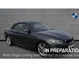 BMW 2 SERIES 218I M SPORT CONVERTIBLE 1.5 2DR