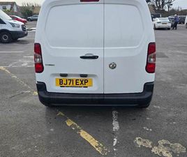 VAUXHALL, COMBO CARGO, PANEL VAN, 2021, MANUAL, 1499 (CC)