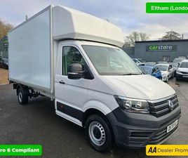 2020 VOLKSWAGEN CRAFTER 2.0 TDI 140PS STARTLINE CHASSIS CAB CHASSIS CAB DIESEL MANUAL