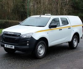 2021 ISUZU D-MAX 1.9TD UTILITY 4X4 DOUBLE PICKUP