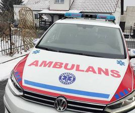 VOLKSWAGEN TOURAN AMBULANS KARETKA DRĄGOWINA - SPRZEDAJEMY.PL