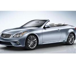 INFINITI G CABRIOLET G37 USED 2012 INFINITI G37 BASE