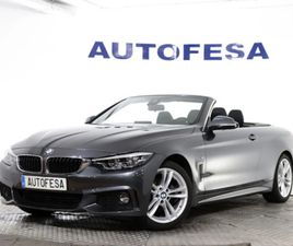BMW SERIE 4 CABRIOLET 420 SERIE 4 420I CABRIO M-SPORT 184CV 2P # CUERO, NAVY, PARKTRONIC