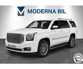 GMC YUKON GMC YUKON 6.2 V8 AWD 7-SITS PANO B-KAMERA SKINN NYBESIKTAD