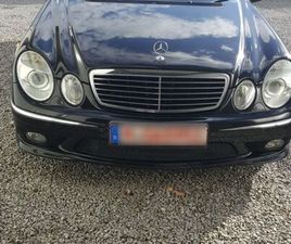 MERCEDES CLASSE E BREAK E 55 AMG MERCEDES E 55 AMG T-MODELL S 211. DEUTSCHES AUTO