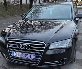 AUDI A8 AUDI A8 3.0 TDI QUATTRO AUTOMATIK, 2011 GOD.