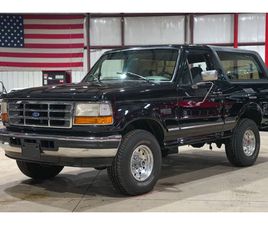 FORD BRONCO 1996 FORD BRONCO XLT