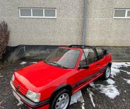 PEUGEOT 205 CABRIOLET CTI ② PEUGEOT 205 CTI 1.6 - 1986 — OLDTIMERS & ANCÊTRES — 2EMEMAIN