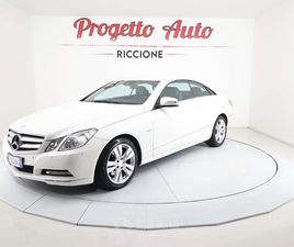 CLASSE E COUPE CDI AVANTGARDE UNIP TAGLIANDI UFF.