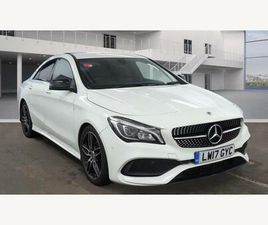 MERCEDES CLA CLA 180 1.6 CLA180 AMG LINE COUPE 7G-DCT EURO 6 (START/STOP) 4DR