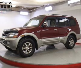 2001 MITSUBISHI MONTERO