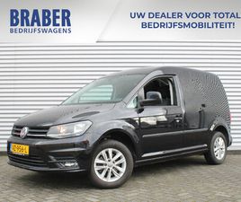 VOLKSWAGEN CADDY 1.6 TDI HIGHLINE | VOORRUITVERWARMING | AIRCO | NAVI | PDC | 15 LM | LICHTSENSOR | CRUISE | BETONPLEX | ZIJWANDBEKLEDING |