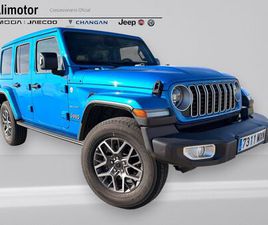 JEEP WRANGLER 2.0T GME SAHARA UNLIMITED AUTO 5P