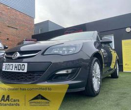 VAUXHALL ASTRA 2013 VAUXHALL ASTRA 1.4 16V ENERGY EURO 5 5DR PETROL