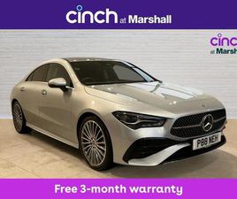 MERCEDES CLA CLA 180 1.3 CLA180H MHEV AMG LINE (PREMIUM) COUPE 7G-DCT EURO 6 (START/STOP) 4DR