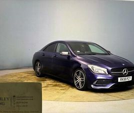 1.6 CLA180 AMG LINE COUPE 7G-DCT EURO 6 (START/STOP) 4DR
