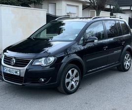 VOLKSWAGEN CROSSTOURAN VW TOURAN CROSS TOURAN-1.9TDI, 105КС-7МЕСТА, РЕАЛНИ КМ!