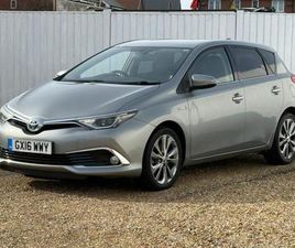 2016 TOYOTA AURIS VVT-I EXCEL HYBRID AUTO HATCHBACK HYBRID AUTOMATIC