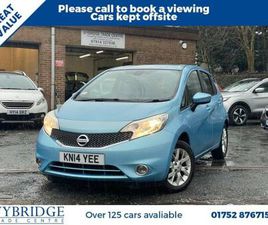 2014 14 NISSAN NOTE 1.2 12V ACENTA PREMIUM HATCHBACK 5DR PETROL MANUAL EURO 5 (S