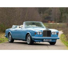 1980 ROLLS-ROYCE CORNICHE CONVERTIBLE A VENDRE