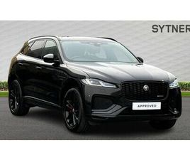 JAGUAR F-PACE D200 JAGUAR F-PACE ESTATE SPECIAL EDITIONS 2.0 D200 R-DYNAMIC BLACK 5DR AUTO AWD