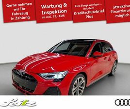 AUDI A3 SPORTBACK 30 TFSI AUDI A3 SPORTBACK 30 TFSI S LINE *AHK*HEAD-UP*SONOS*