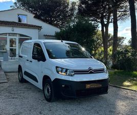 CITROEN BERLINGO SOCIETE CITROEN BERLINGO TAILLE M BLUEHDI 100 SS BVM6 / 9900 EUROS HT / 2 PLACES / 1ÈRE MAIN / TVA RÉCUPÉRABLE