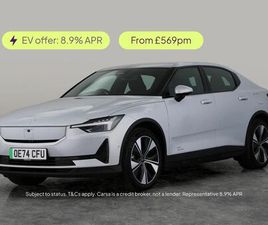 POLESTAR POLESTAR 2 SINGLE MOTOR 82KWH LONG RANGE FASTBACK 5DR ELECTRIC AUTO RWD (299 PS)